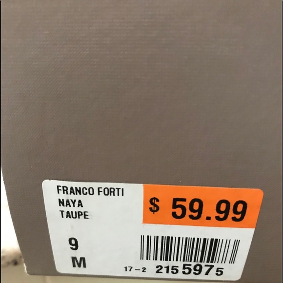 Franco Fortini Dress Booties Size 9 Peep Toes - Picture 2 of 10